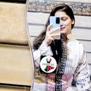 Satin Digital Print Suit